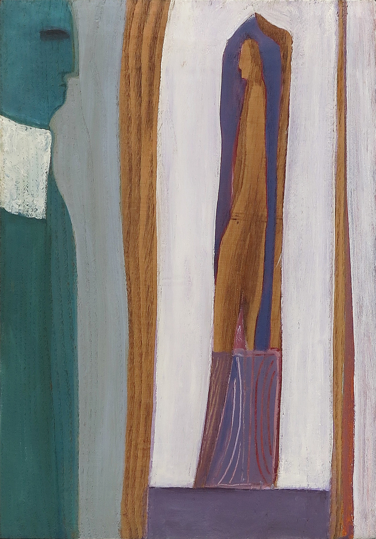 Heloisa, acrilico sobre madeira, 42,5 x 29,5 cm